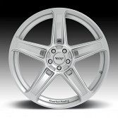 American Racing AR936 Hellion Machined Silver Custom Wheels 3